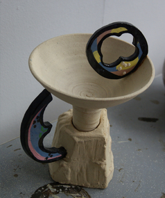 [CeramicSculptural Form] by Larrel Kane