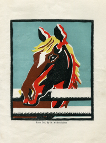A horses head