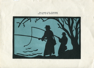 Two men fishing