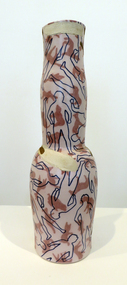 Ceramic - Man Over Animals, 'Gippsland' by Vernon Patrick