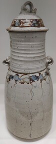 Ceramic, Lidded Jar by Christopher Headley, c1989, c1989
