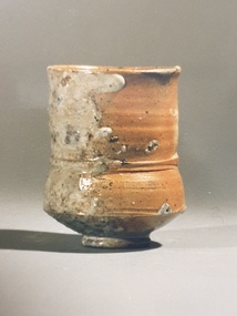 Ceramic, Mark Draper, Woodfired Cup by Mark Draper, 1986