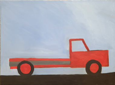 Painting, Robert Jenyns, [Red Truck] by Bob Jenyns, c2008
