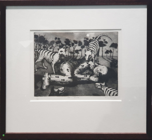 Work on paper, Phillip Davey, The Bolter, 1975
