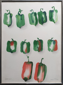 Painting, Moonyein McNeilage, Peppers I, 1977