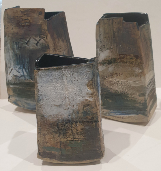 Ceramic, Sarah Canham, #Fliporflop1, 2 & 3, 2021