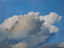 Clouds in a blue sky