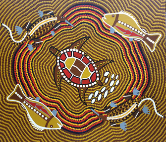 Painting, [Water Creatures], 2014