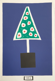 Work on paper, 'Tree' by Bob Jenyns