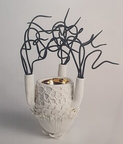 Ceramic, Debbie Hill, 'Grail' by Debbie Hill, 2022