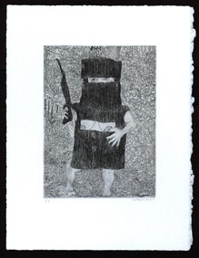 Work on paper, 'The True History of the Kelly-Gang" (Salote), Warby Ranges by Arlene TextaQueen, 2008