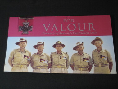 Stamp set, For Valour Australia's First Victoria Cross, 24 July 2000