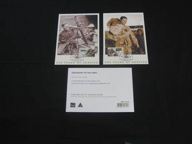 Stamp maxi cards, 100 Years of Service