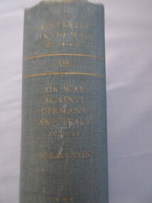 Book, John Hevington, Australia in the War of 1939-1945/Air War against Germany and Italy 1939-1943