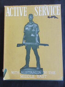 Book, Australian War Memorial, Canberra, Active Service / With Australia in the Middle East, 1941