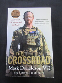 Book- Paperback, Mark Donaldson, THE CROSSROAD, 2014
