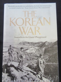 Book, Cameron Forbes, THE KOREAN WAR/ Australia in the Giants' Playground, 2010