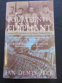 Book - Book/Paperback, Ian Denys Peek, One FOURTEENTH of an ELEPHANT, 2003