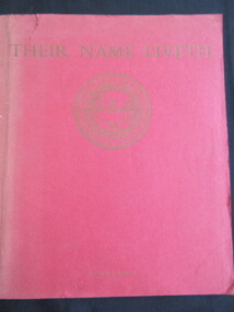 Book, Their Name Liveth