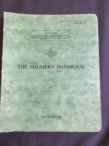 Booklet - manual, Military Board - Army Headquarters, The Soldiers Handbook