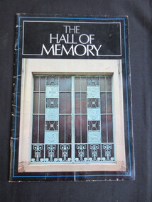 Book - Book (Paperback), Australian War Memorial, The Hall of Memory, 1975