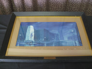 Print - Framed Print, Captain William Frederick Longstaff, Immortal Shrine (Eternal Silence), Painted 1928