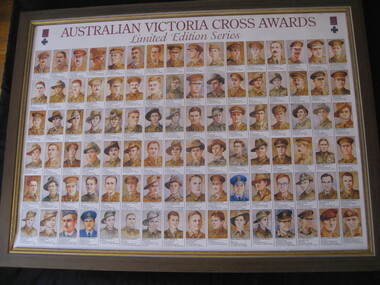 Poster - Framed Print, Australian Victoria Cross Awards