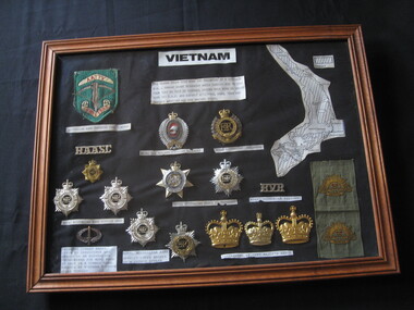 Memorabilia - Framed memorabilia, Vietnam