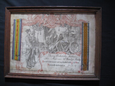 Certificate - Framed Certificate of Apprieciation