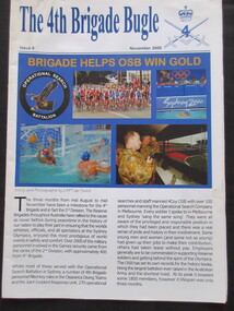 Magazine - paperback/magazine, The 4th Brigade Bugle, Nov 2000