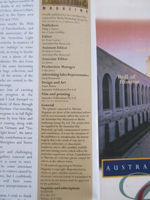 Magazine - paperback/magazine/series, Media Marketing Group Pty Ltd, Wartime -No1, 1997