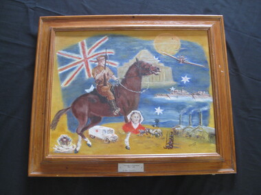 Artwork, other - Artwork, "Australia Remembers" 1945 - 1995, 1977