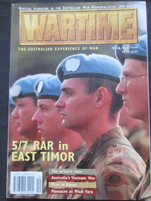 Magazine - paperback/magazine/series, Peter Londey, Wartime No10, 2000