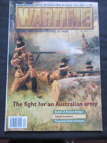 Magazine - paperback/magazine/series, Peter Londey, Wartime No. 12, 2000