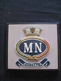 Plaque - Merchant Navy plaque, Merchant Navy