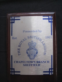 Plaque - Unit Plaque