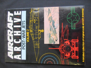Book, Angus Books Limited, Aircraft Archive Post War Jets Vol2