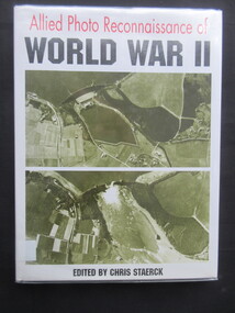 Book, Parkgate Books, Allied Photo Reconnaisance of World War 11, 1998