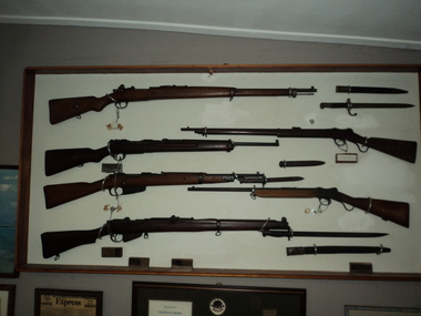 Weapon - Framed and mounted rifles