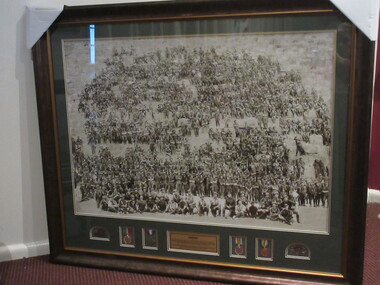 Photograph - Framed colourised version of the original photograph Titled ANZAC, ANZAC, Original photograph dated 10 January 1915
