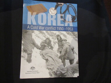 Book, Department of Veteran Affairs, Korea - A Cold War Conflict 1950-1952, 2016