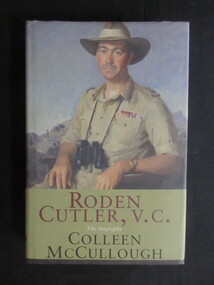 Book, Colleen McCullough, Roden Cutler, V.C, 1998