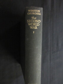 Book, Cassell & Co, Winston Churchill - The Second World War Vol 1 - The Gathering Storm, 1950
