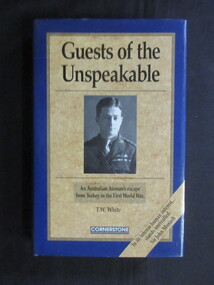 Book, T W White, Guests of the Unspeakable, 1928 & 1990