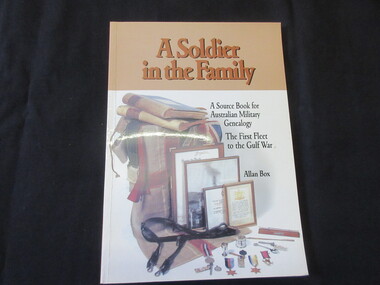 Book, Allan Box, A Soldier in the Family, 1994