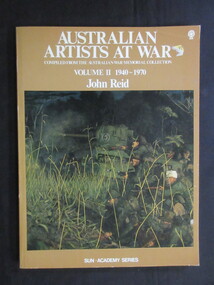 Book, J B Reid, Australian Artists at War, 1977