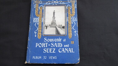 Book, The Cairo Post Card Trust, Cairo, Souvenir of Port-Said and Suez Canal