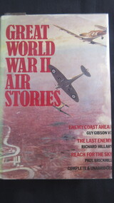 Book, Guy Gibson VC, Richard Hillary, Paul Brickhill, Great World War 11 Air Stories, 1982