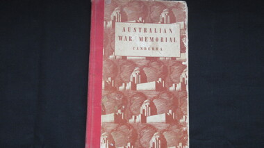 Book, Halstead Press Pty Ltd, Australian War Memorial - Canberra, 1950