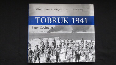 Book, Peter Cochrane, TOBRUK 1941, 2007